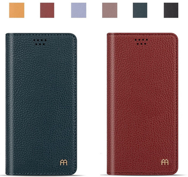 갤럭시A90 5G 케이스 SM-A908N 천연 소가죽 라토네도 (슬림 플립 뽁뽁이 덮개 잠금 장치) 카드 지폐 수납 포켓 지갑