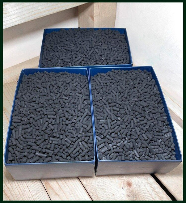 야자숯 활성탄 냄새제거 벌크 알갱이 숯, 1개, 5kg 고효율기둥형+부직포20개