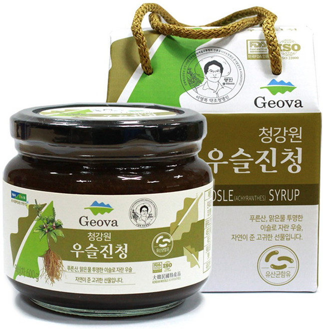 청강원 우슬청, 1개, 600g