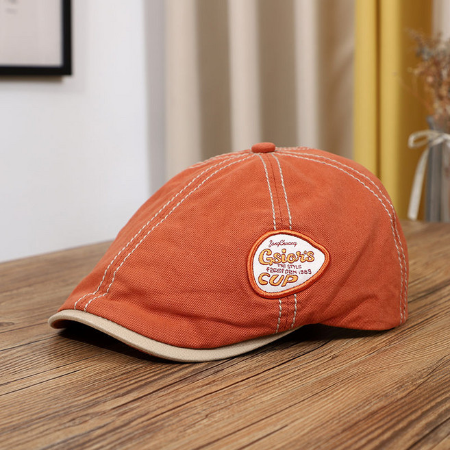 남성 베레모 여름 빵모자 빈티지 디자인 패션 캡 모자 캐주얼 스타일 JS