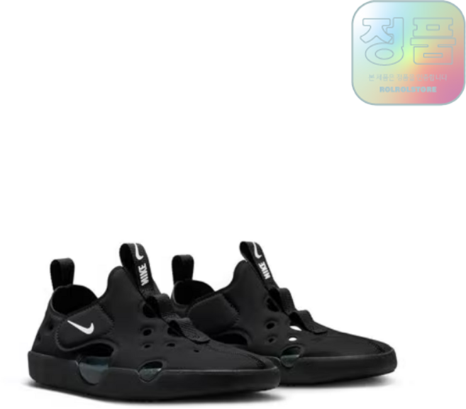 (백화점정품/AS) 나이키 선레이 프로텍트 4 베이비 블랙 올검 리틀키즈 토들러 아동 샌들 아쿠아슈즈 여름 어린이신발