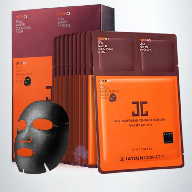 3step 제이준 블랙 물광 탄력 마스크 NEW, 10개입, 2개 - 쿠팡