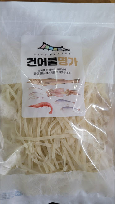 아름건어물 명엽채 150g 500g 쥐어채 150g 500g[소포장], 1개, 쥐어채500g