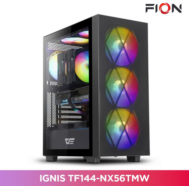 파이온PC 인텔 코어I5-14400F RTX5060Ti 16G SSD 1TB 조립PC 게이밍 컴퓨터 윈도우11 HOME 데스크탑 본체, WIN11 Home, 16GB, 지포스 RTX 5060 Ti