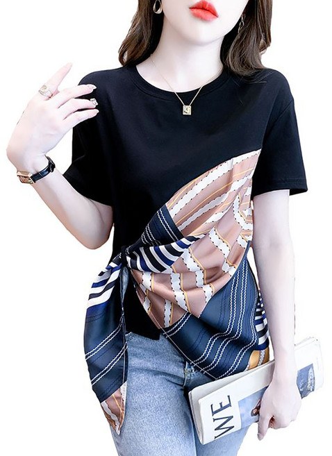 셀럽당 여사 반팔 티셔츠 여름 패션 상의 S02315