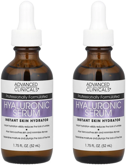 어드밴스드클리니컬스 2개X 히알루론산 세럼 52ml(1.75fl oz), 2개, 52ml - 쿠팡