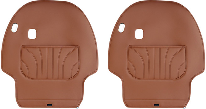 루젠 스포티지 NQ5 킥매트 시트백커버 운전석 조수석 세트, 1세트, 소프트브라운