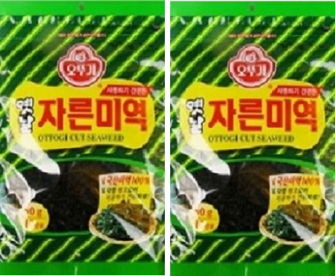 오뚜기옛날 자른미역, 20g, 2개