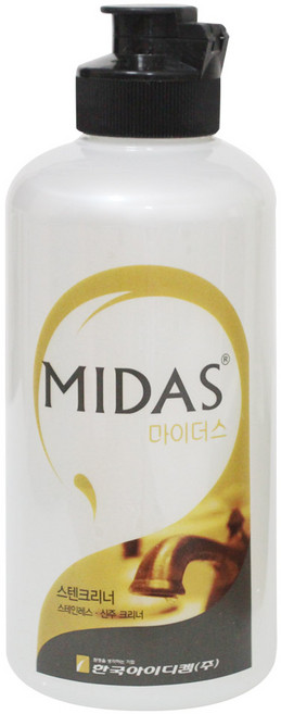 마이더스 스테인리스 크리너 스텐 녹제거 세정 친환경, 12개, 410ml