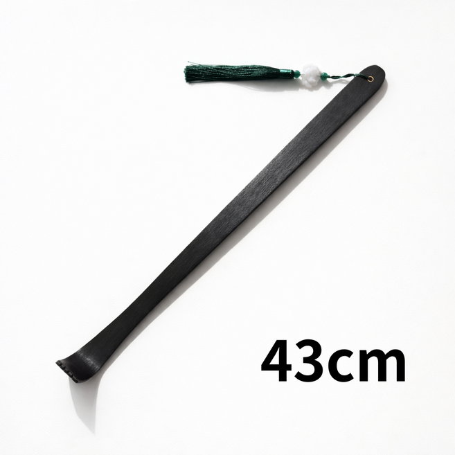 위시피키 시원한 등 긁개 효자손, 1개, 그린태슬