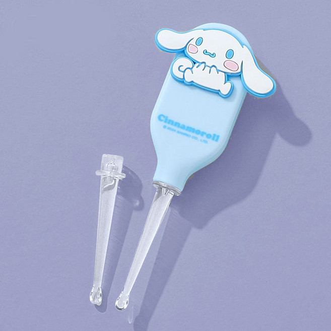 산리오 캐릭터 시나모롤 마이멜로디 쿠로미 LED 라이트 귀이개 불빛 귓밥청소, 1.시나모롤 led 귀이개, 1개