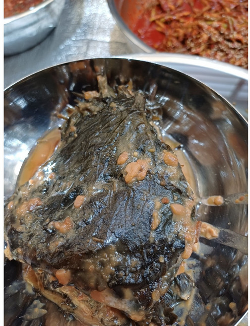 된장깻잎 구포시장 콩잎맛집맛집 정가네반찬 정반식품(주) 500g, 1개