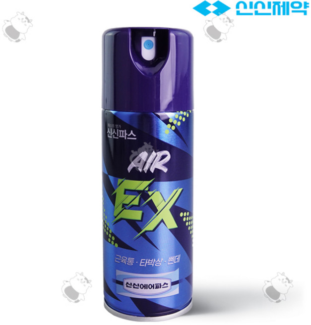 신신제약 에어파스-EX 근육통 통증 뿌리는 스프레이파스
