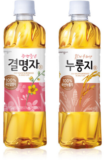 웅진 결명자+누룽지 총, 20개, 500ml