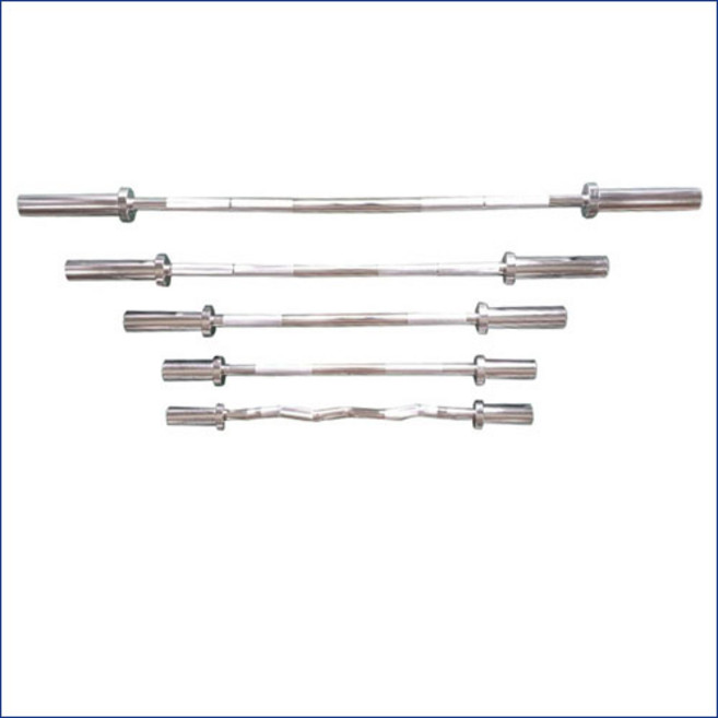 대한스포츠 중량봉2200/1800/1500/1300/중량컬바/중량아령봉/중량덤벨봉 50mm홀 바벨에 호환, 은색, 1개, 10kg, 중량컬바