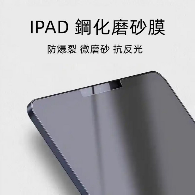 防指紋 適用 iPad Air (第六代) 玻璃貼 螢幕保護貼, 1個, 【玻璃磨砂】霧面鋼化膜,iPad Air 6 (13吋)
