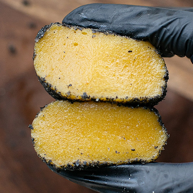 주주그레이스 쫀득 흑임자 단호박 인절미 수제떡 식사대용, 15개, 50g