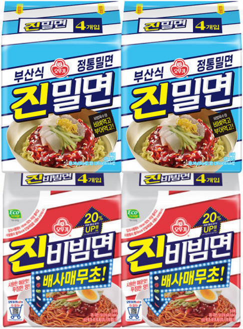 오뚜기 진밀면 +진비빔면 (총)
