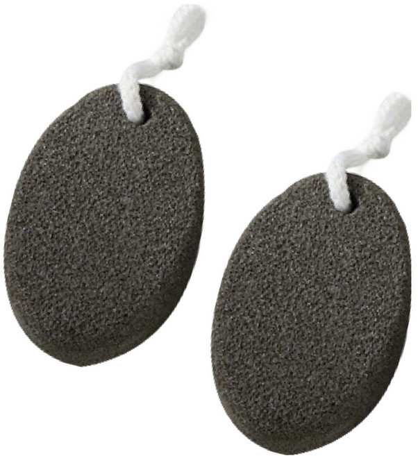 노크노크 화산석 발각질제거기 스크럽 풋케어 스톤, 1개입, 2개, 160g