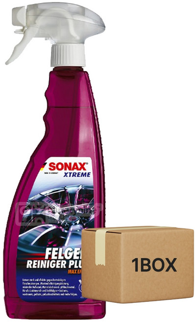 소낙스 익스트림 휠클리너 맥스 이펙트 자동차 차량 휠손상 복원 분진 철분 세정, 6개, 750ml