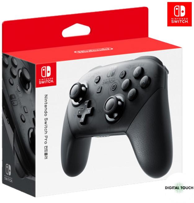 닌텐도 스위치 프로 컨트롤러 + USB 충전케이블, 한국어판, 1개
