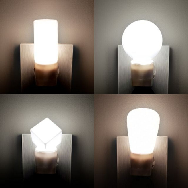 더리빙 LED취침등 4종 / 무드등 / 수유등 / LED조명, 볼취침등(전구색), 1