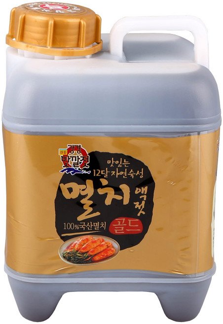 내고향젓갈 명품 국산 멸치액젓 원액, 1개, 5L
