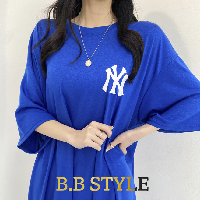 66-110 시원찰랑 빅사이즈 루즈핏 반팔 롱원피스 휴가룩 마실룩 홈웨어 4XL / 로지원피스