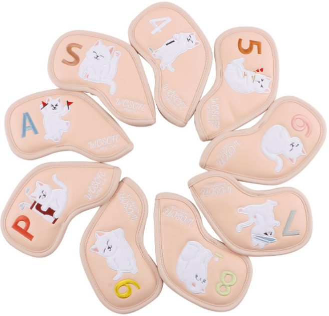 로드웨이 골프 아이언 고양이 보호 커버, 피치