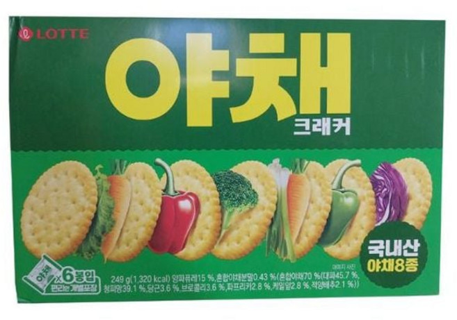 (P)롯데 야채크래커 (249g)