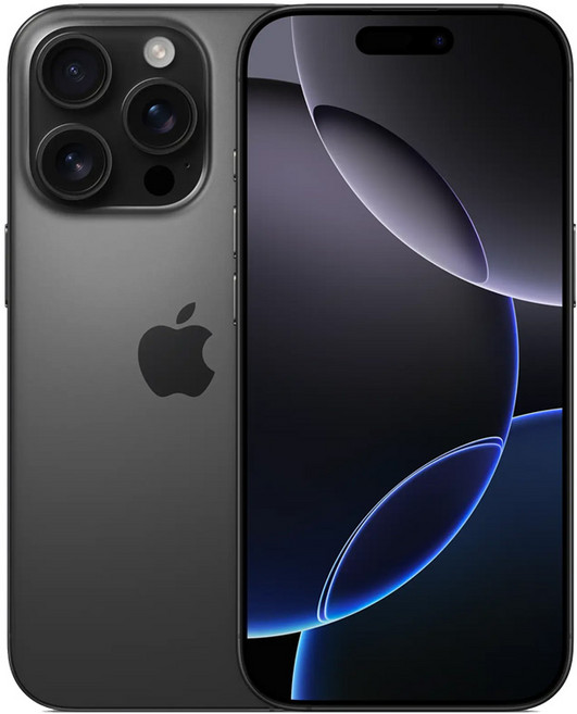 Apple iPhone 16 Pro 128GB/256GB/512GB 黑色/白色/原色/沙漠金色, 256GB, 黑色