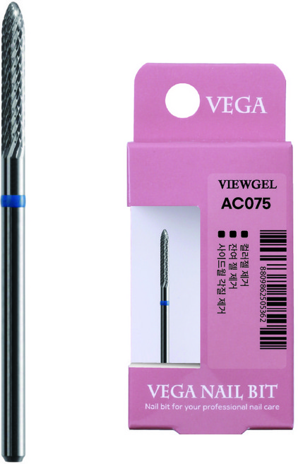 AC075 텅스텐카바이드 네일비트, 1개