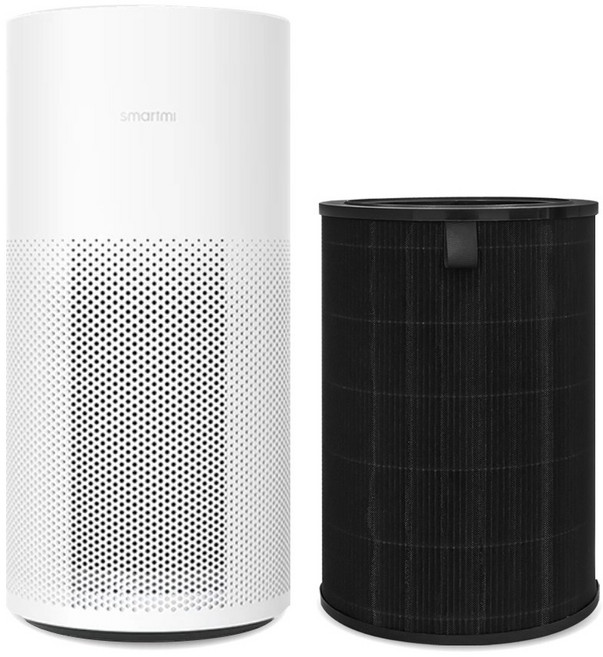 샤오미 스마트미 공기청정기 호환 필터 KQJHQ01ZM RFID칩 포함 Xiaomi SmartMi, 1개, 스마트미 블랙 (H13)