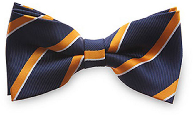 NV010 네이비옐로 나비넥타이 보타이 정장 캐쥬얼 남자악세사리 자동넥타이