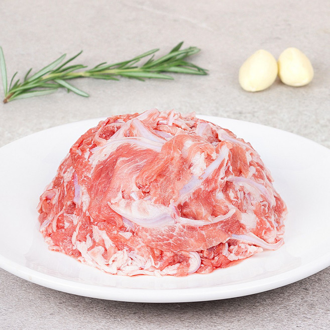 최상급 국내산 돼지 생 오돌뼈, 10개, 1kg