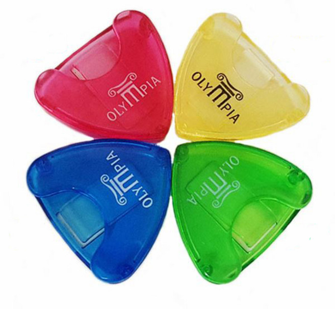 올림피아 퍼펙트 기타카포 C-1, 플라스틱 피크홀더_핑크, 1개