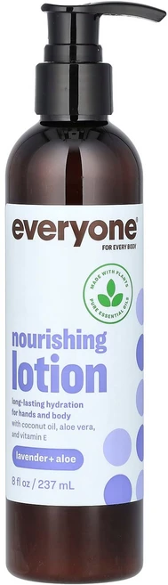 에브리원 너리싱 로션 라벤더 + 알로에 237ml (8 fl oz) EVO-23124 - 쿠팡