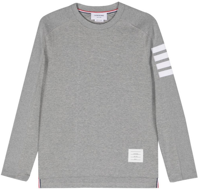 톰 브라운 4 바 스트라이프 스웨트셔츠