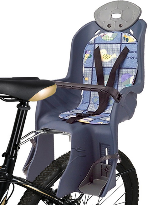 자전거 유아 안장 아기 안장 어린이 의자 (YC-841), YC-841/GRAY, 1개