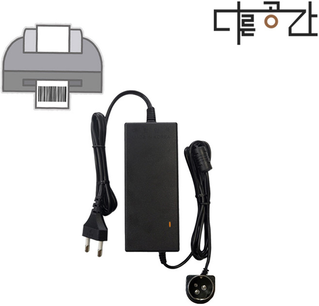 다른공간 어댑터 빅솔론 SRP-350 II 영수증 프린터 호환(전원일체형), 1개, 빅솔론 영수증 프린터 호환 어댑터