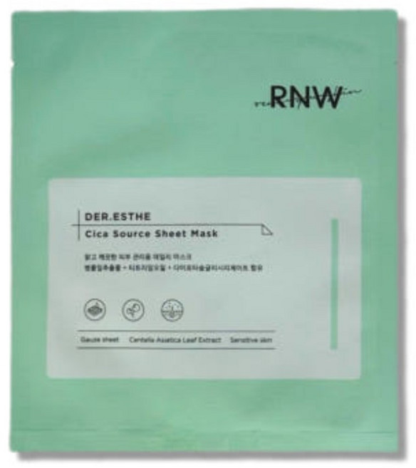 알엔더블유 더 에스테 시카 소스 시트 마스크, 1개입, 40개