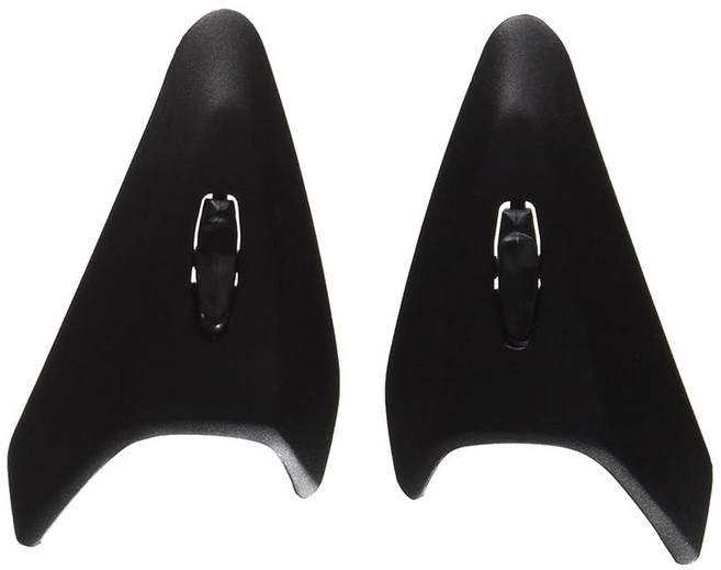 아라이(Arai) 헬멧 파츠 TDF2 덕트 좌우 세트 플랫 블랙 (구품번 4585) 104585