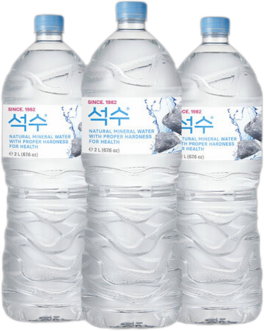 하이트진로 석수 생수, 2L, 12개