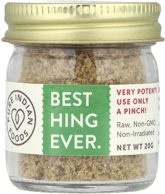 건강챙기세요 Pure Indian Foods 최고의 Hing 20g 백살까지오래오래, PureIndianFoods최고의Hing20g, 1개 - 쿠팡