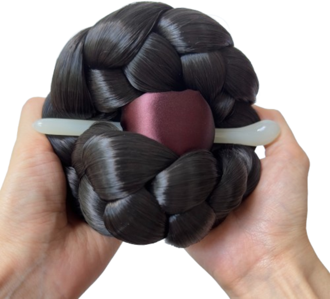 한복머리 쪽머리 올림머리 한국무용 돌잔치 혼주 가채 라라