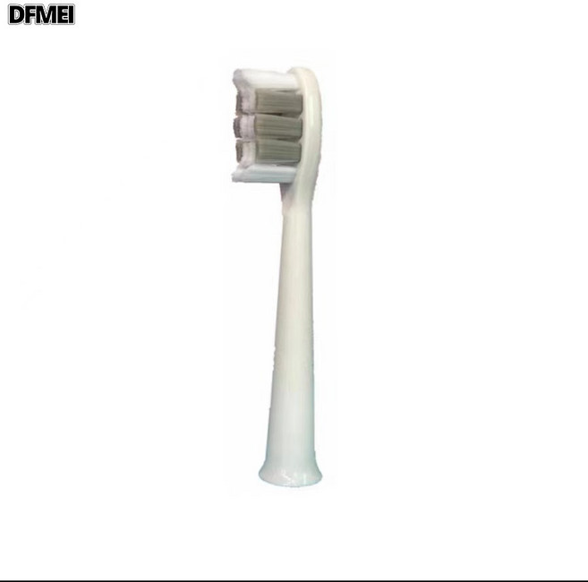 DFMEI 聲波電動牙刷隱藏式充電線情侶成人家用 軟毛牙刷電動獨立包裝6檔, 1個, 如圖, 【灰色單支軟毛】6789
