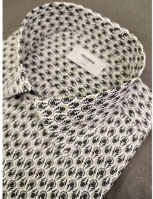 NC 불광점 레노마 셔츠 # 2025년 신상품 #여름 맞이# 면 100% 오리엔탈 플라워 프린트 일반핏 밑단 일자 반팔 남방 셔츠RPUSG1-678-GE