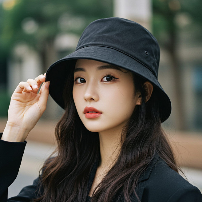 Aurora 여성 버킷햇 벙거지 모자 1+1 봄여름 필수템 자외선차단