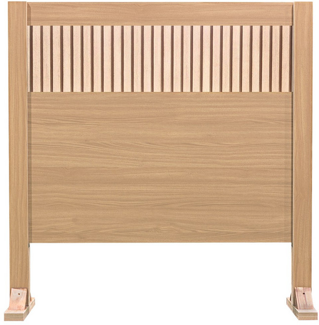 파티션 칸막이 가림막 가리개 공간불리 업소용 사무실 식당 카페 인테리어 필름파티션, 필름파티션  125번, 오크