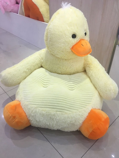 귀여운 판다곰 소파 좌석 쇼파 돌선물 카페 좌식 빈백, C.노란 오리, 1개